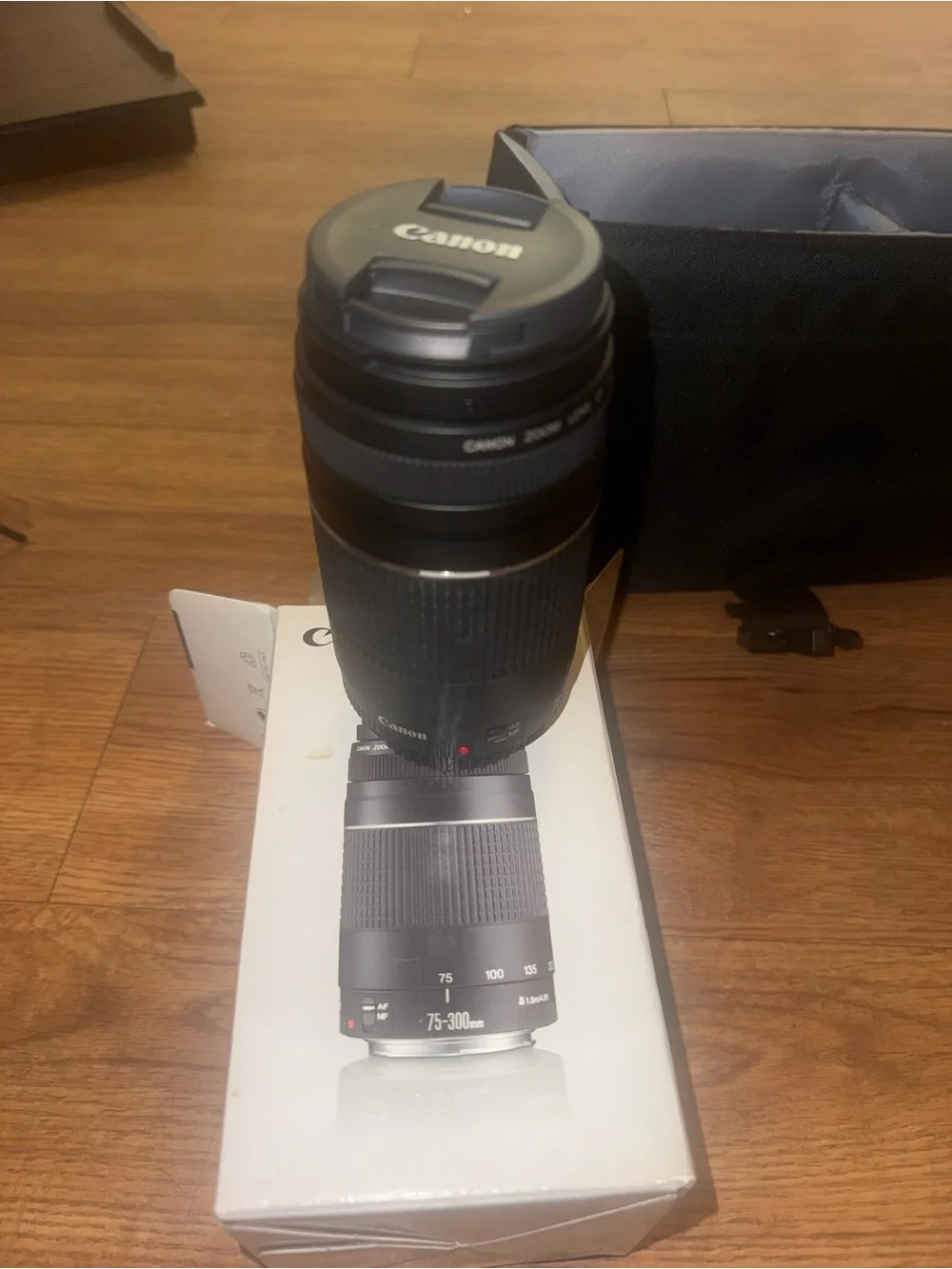 Canon RF 75-30mm f/4-5.6 III Telephoto Camera Lens NWB